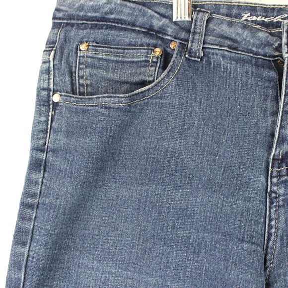 Touch Me Blue Denim BootCut Women's Jeans Size 14 - Picture 3 of 12